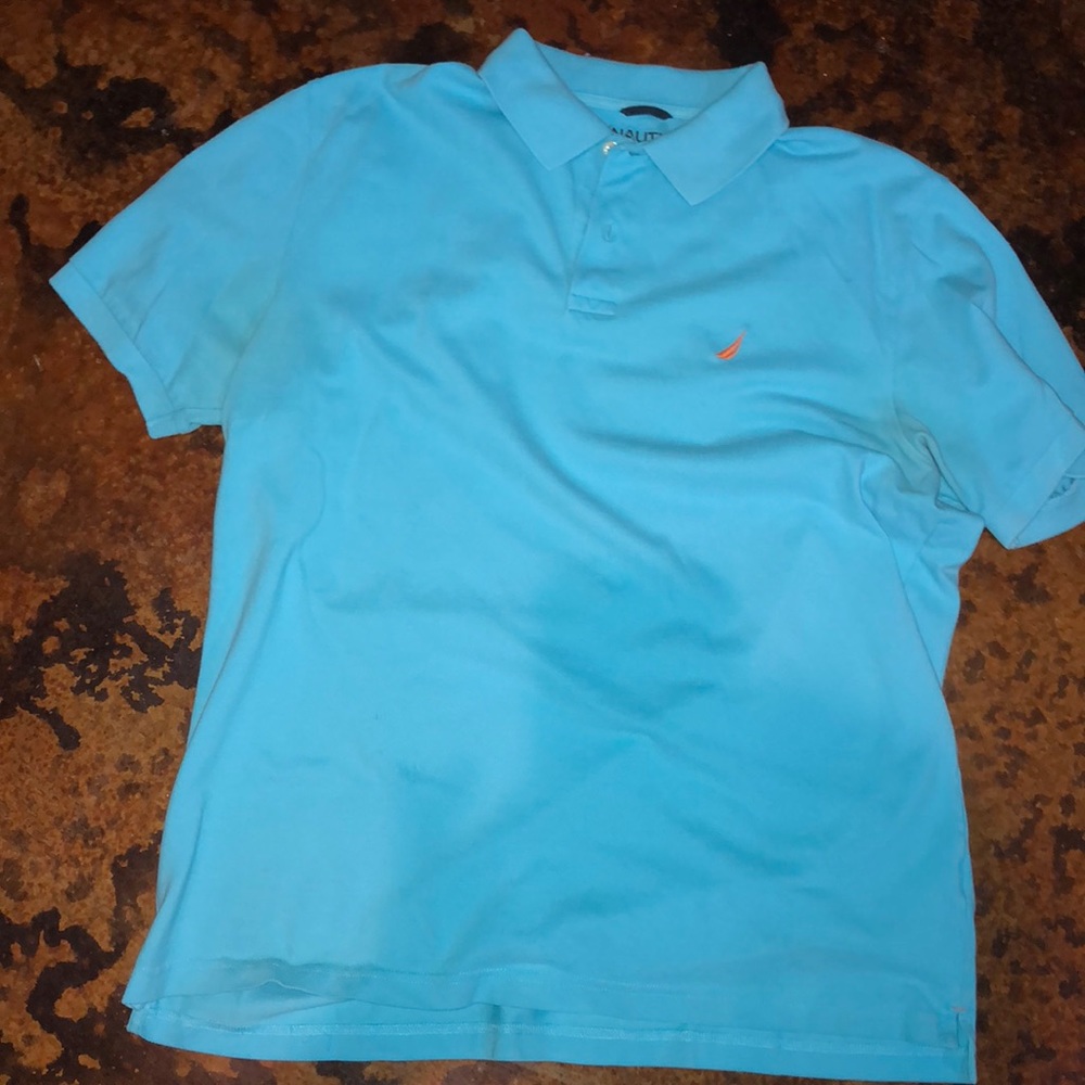 Turquoise Nautica polo